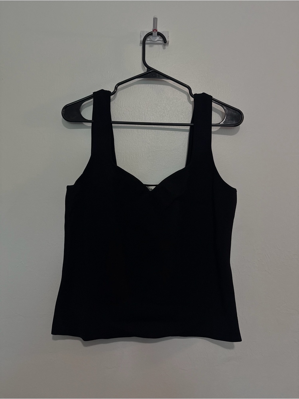 Vince Black Knit Sleeveless Crew Neck Tank Top, Size XL